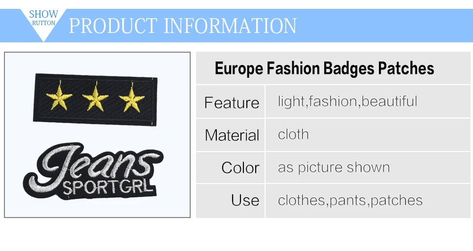 Black Iron On Patches Letter A Wings Mickey Mouse Head M Star Patch Embroidery Applique Designs Stickers On Clothes(1)
