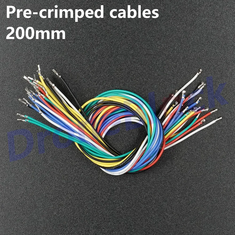 Us 1 81 9 Off 24pcs Jst Gh 1 25 Pre Crimped Cables 6 Colors Pixhawk2 Pixhack Pixracer Pixhawk4 Pxfmini Gps Telemetry Osd Silicone Wire