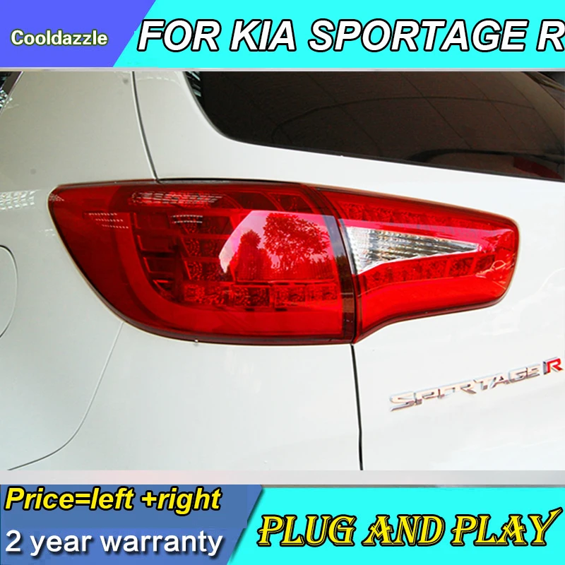 2009 2010 2011 2012 2013 год для KIA Sportage R светодиодный задний фонарь светильник хвост s