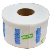 Прочный шеи ролл Бумага профессиональные стрижки красоты Одноразовые парикмахерские Воротник Аксессуары шеи покрытия Бумага