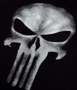 Каратель ноги не потеют с логотипом Skull Для мужчин взрослая футболка Marvel Comics Seal team