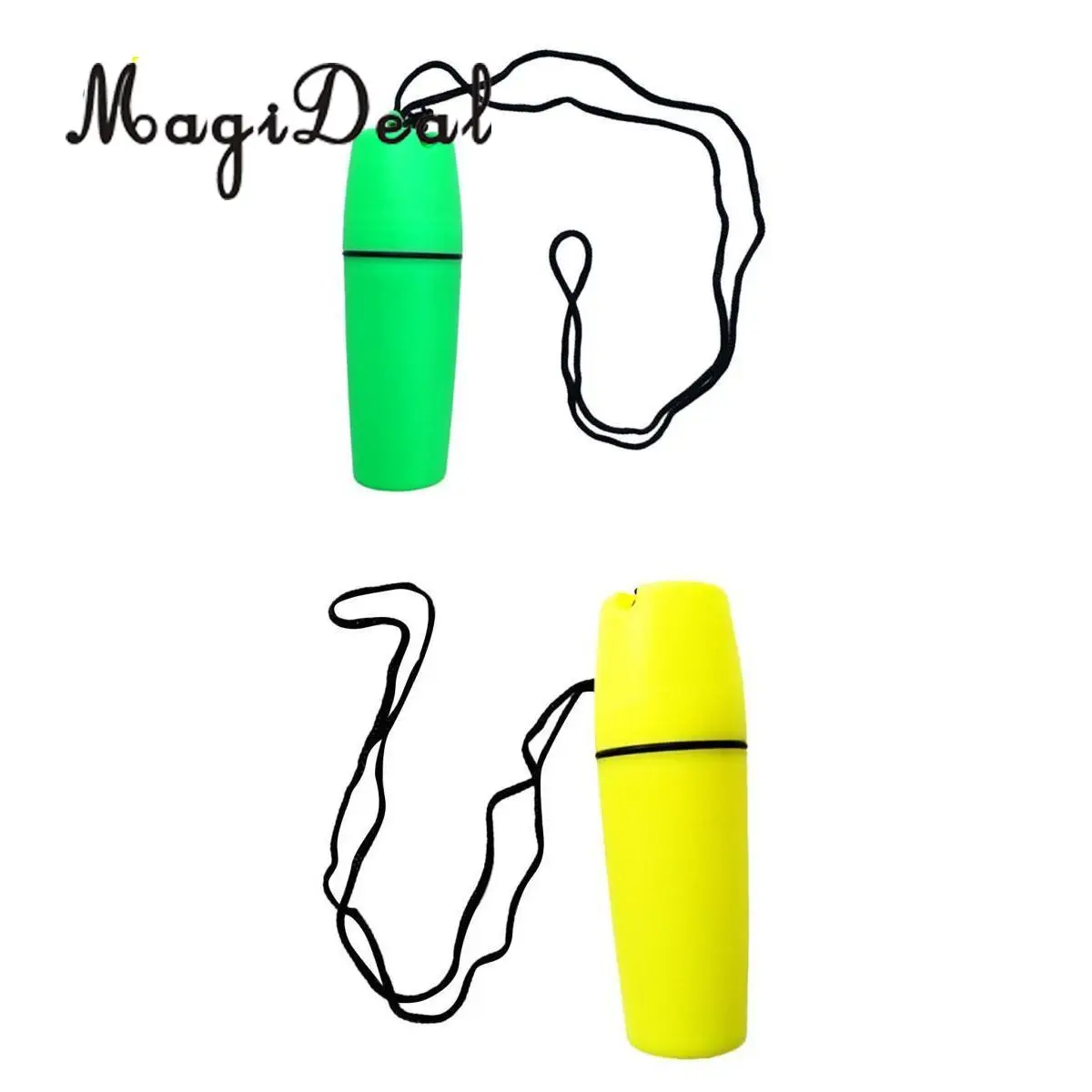 MagiDeal 2Pcs Waterproof Dry Bottle Box Case Container Float for Scuba Dive Kayak Surfing