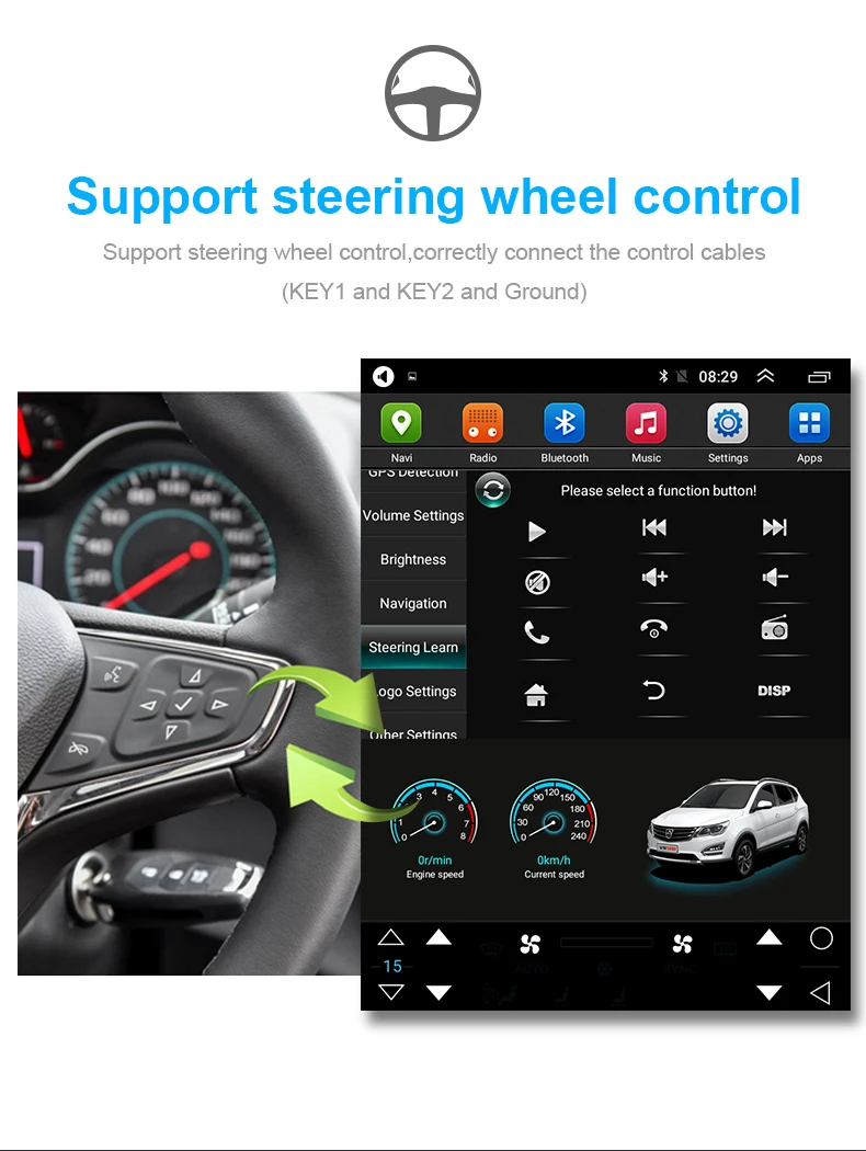 Вертикальный экран android8.1 Автомобильный gps мультимедийный видео радио плеер в тире для volkswagen tiguan 2010-2018year car navigaton