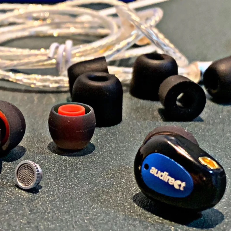 Наушники HiFi Audirect Bean 1 динамические и 2 сбалансированные гибридные технологии