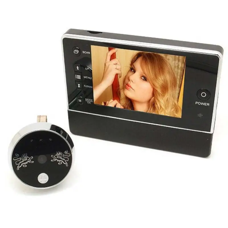 

Video-Eye Door Bell Camera Peephole Wifi Doorbell Digital Video Peephole Door Bell With Camera