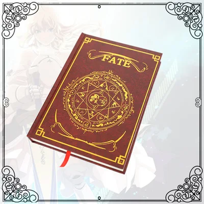 Новая записная книжка Sakura Fate Black Butler для косплея, магический круг, Книга аниме, записывающая журнал, реквизит - Цвет: Fate