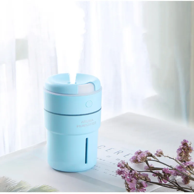

Air humidifier eliminates static, clean air, skin care nano spray technology, mute design, 2 color auto lamp Office