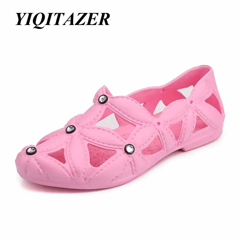 

YIQITAZER 2018 Nice Cool Sexy Womens Slippers Home and Beach,Slippers Woman Shoes Summer Slipony Water Women Casual Shoes Bling