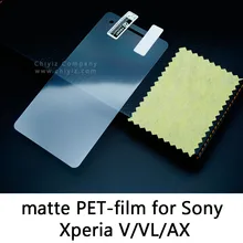 Glossy Lucent Frosted Matte Anti glare Tempered Glass Protective Film On Screen Protector For Sony Xperia
