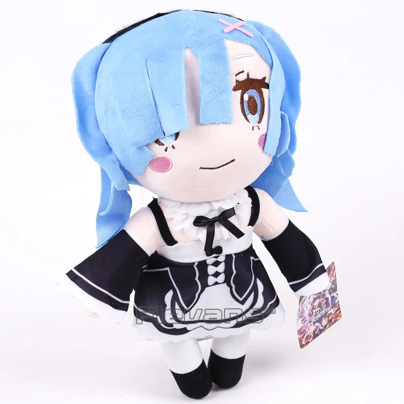 

Re Life in a different world from zero Rem Plush Toy Soft Stuffed Doll 34cm
