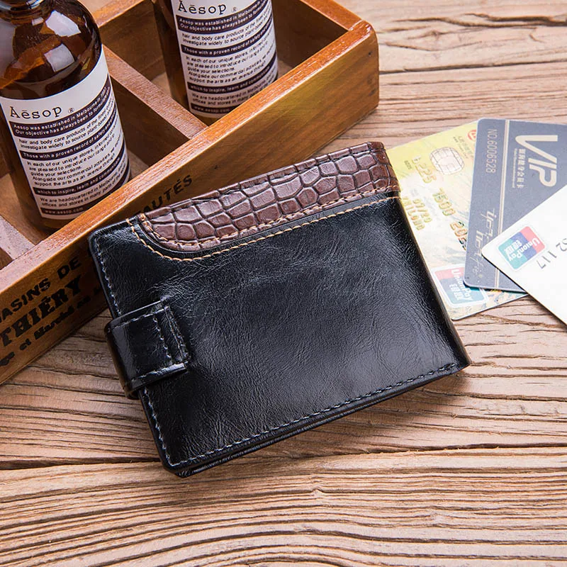Baellerry Vintage Leather Hasp Small Wallet Coin Pocket Purse Card Holder Men Wallets Money Cartera Hombre Bag Male Clutch W066 Baellerry Vintage Leather Hasp Small Wallet Coin Pocket Purse Card Holder Men Wallets Money Cartera Hombre Bag Male Clutch W066