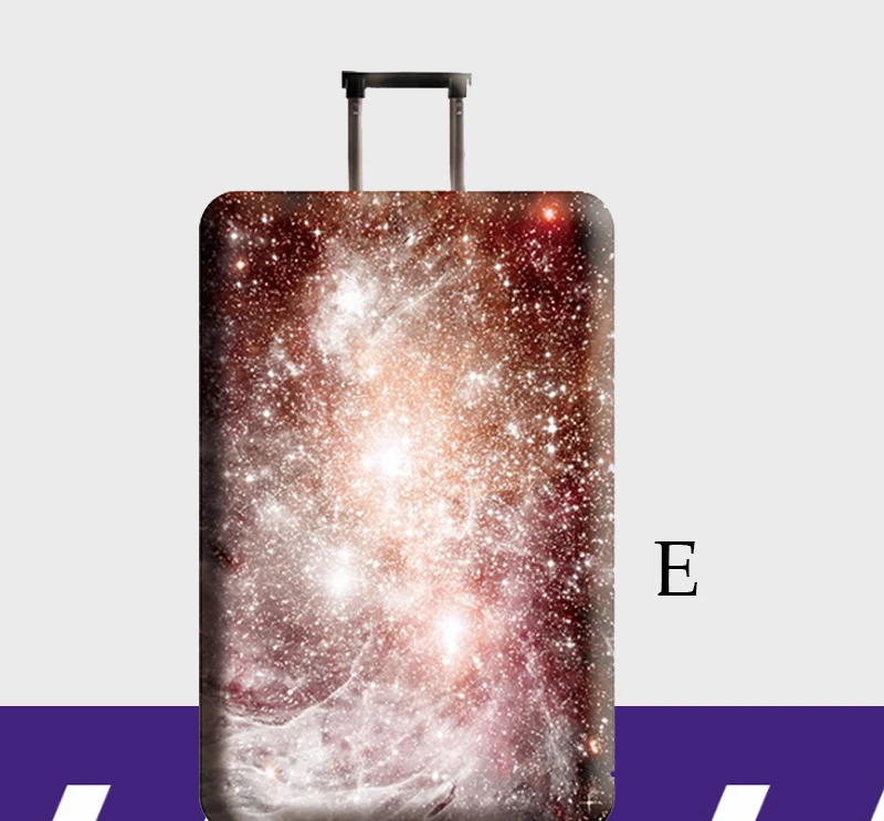 HMUNII художественный узор чехол для чемодана эластичные защитные чехлы аксессуары для путешествий Чехол для тележки от пыли для 18-32 дюймов