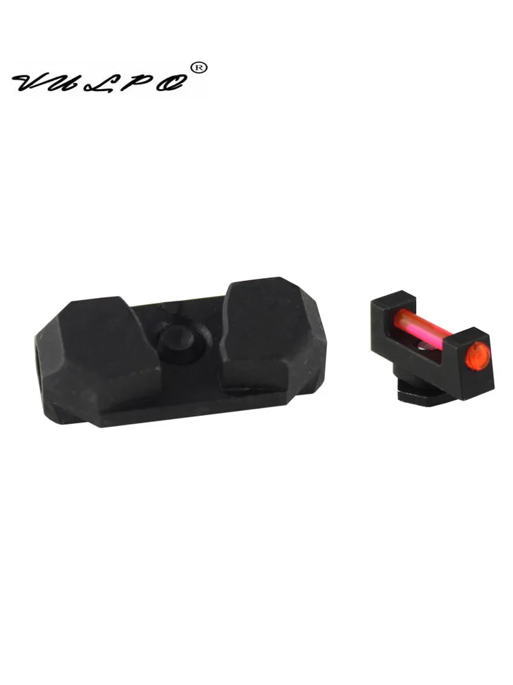 VULPO тактическое оружие Glock прицел волоконно-оптический передний и задний прицел для Glock