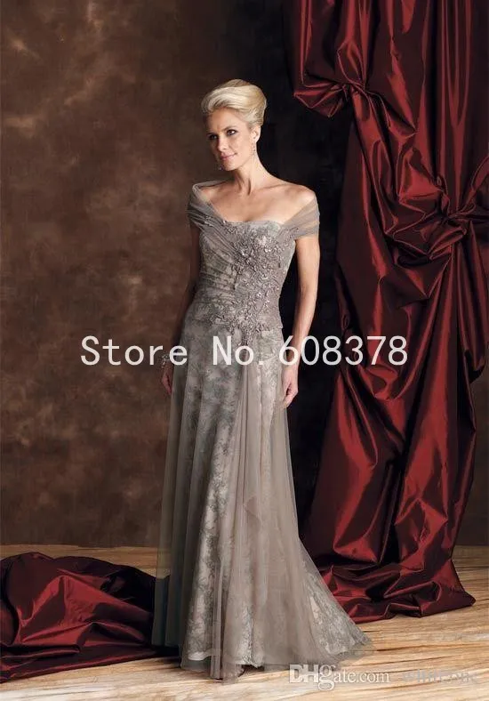 off the shoulder mother of the bride