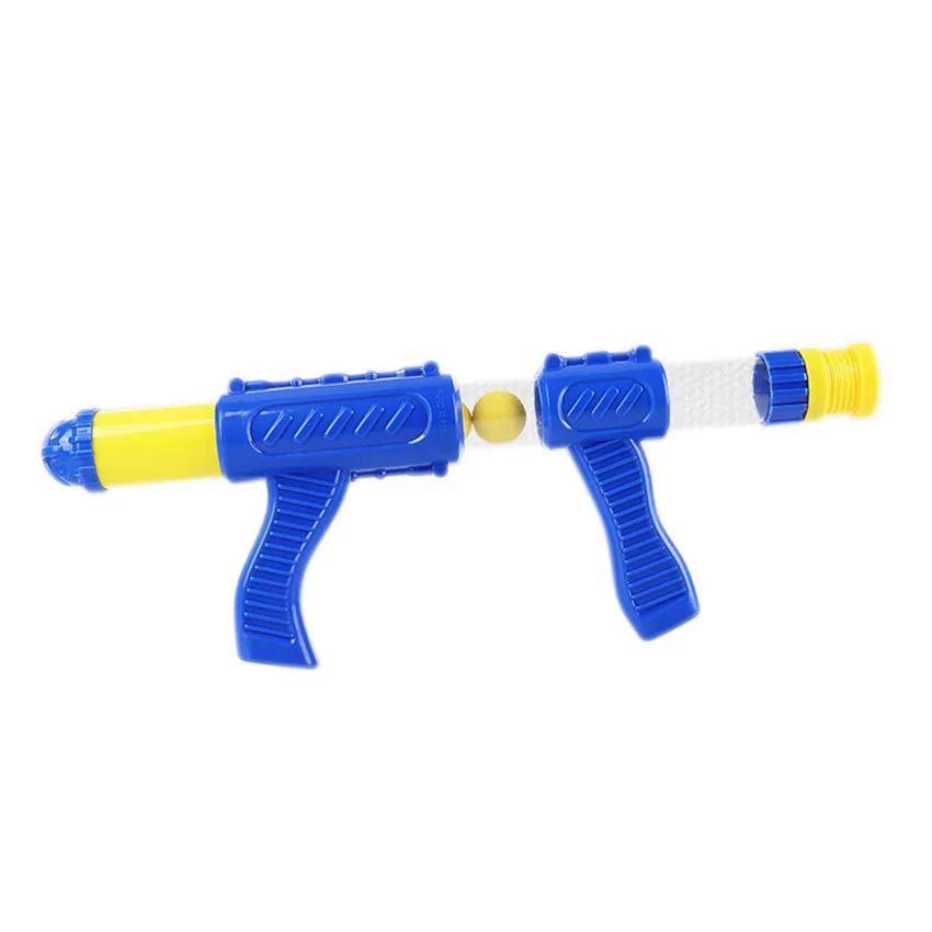 1 комплект с воздушным питанием для мальчиков Детский безопасный игрушечный пистолет с мягкими пулями Крытая хитовая игра с голодной уткой Забавный подарок мишень пуля игрушка - Цвет: 1PC gun without ball
