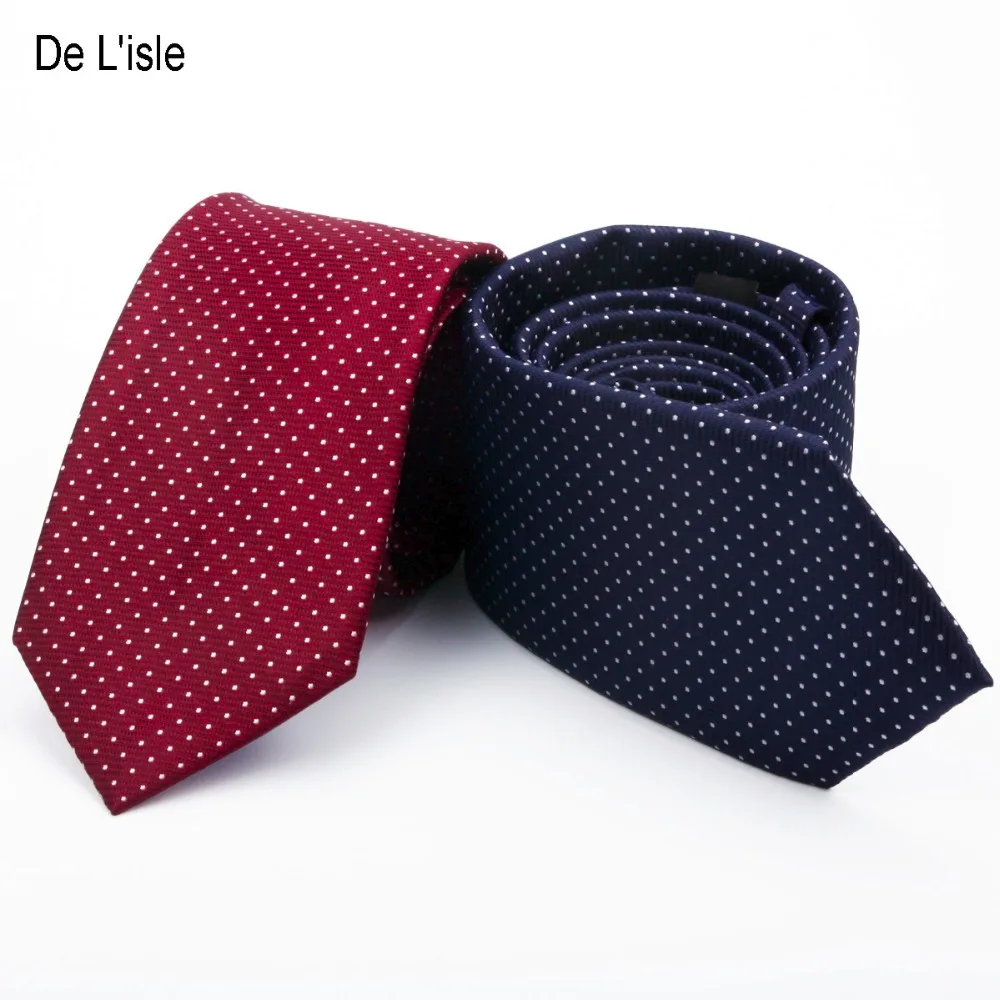 См Премиум 7 см жаккардовый шелковый галстук в горошек ручной работы деловой галстук мужской подарок