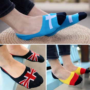 

6pcs=3Pair/lot Men Boat Socks Summer Autumn Non-slip Invisible Cotton Socks Male Ankle Sock Slippers Meias Calcetines Hombre