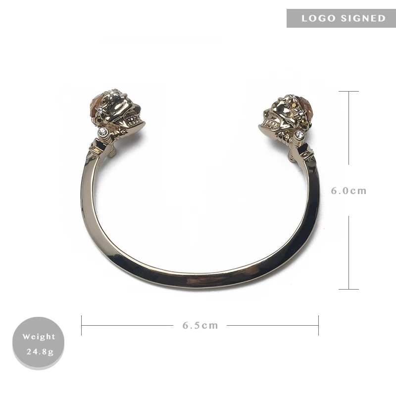 Skull design vintage delicate bangles