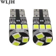 WLJH 6x Canbus W5W T10 LED Car Light 9 LED 2835 SMD Interior Light Dome Map
