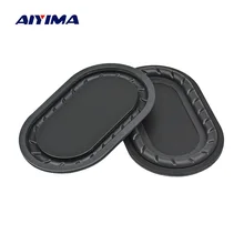 AIYIMA 3,5 дюймов басовый радиатор пассивный радиатор динамик вспомогательный сабвуфер резиновая пластина для JBL " 3 4 дюймовый динамик вуфера DIY