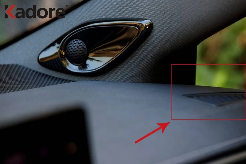 Для Toyota Corolla хэтчбек ABS матовая Автомобильная внутренняя декоративная накладка для вентиляционного отверстия кондиционера крышка наклейка чехол