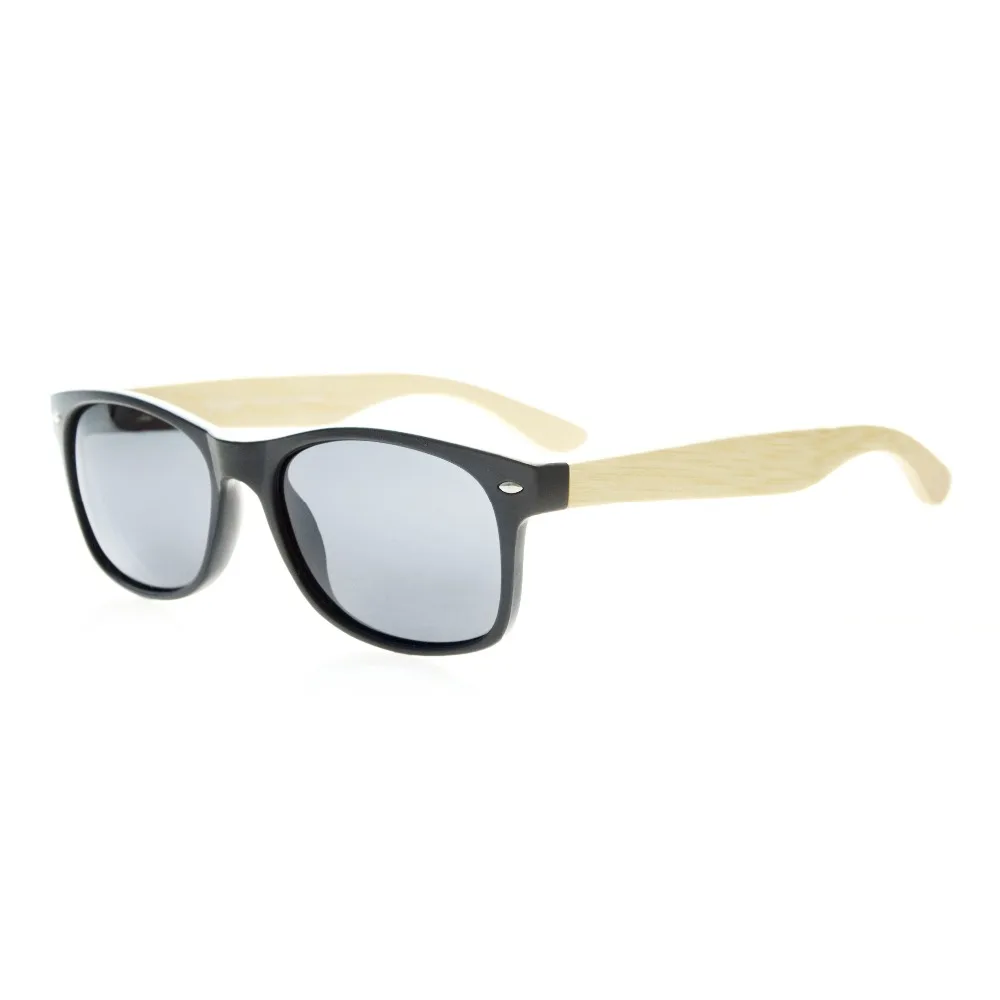R093 Polarized Eyekepper Quality Spring Hinges Bamboo Wood Arms Classic