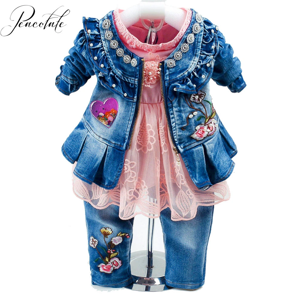 infant girl jean jacket