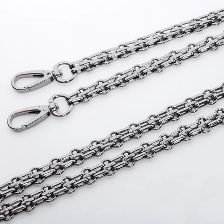 purse with metal chain