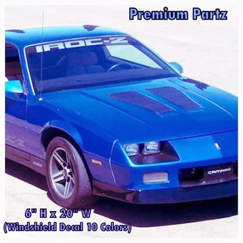 

For 1950-2017 Chevrolet Camaro IROC Z OEM Windshield Body Decal 1PC 10 Colors New///