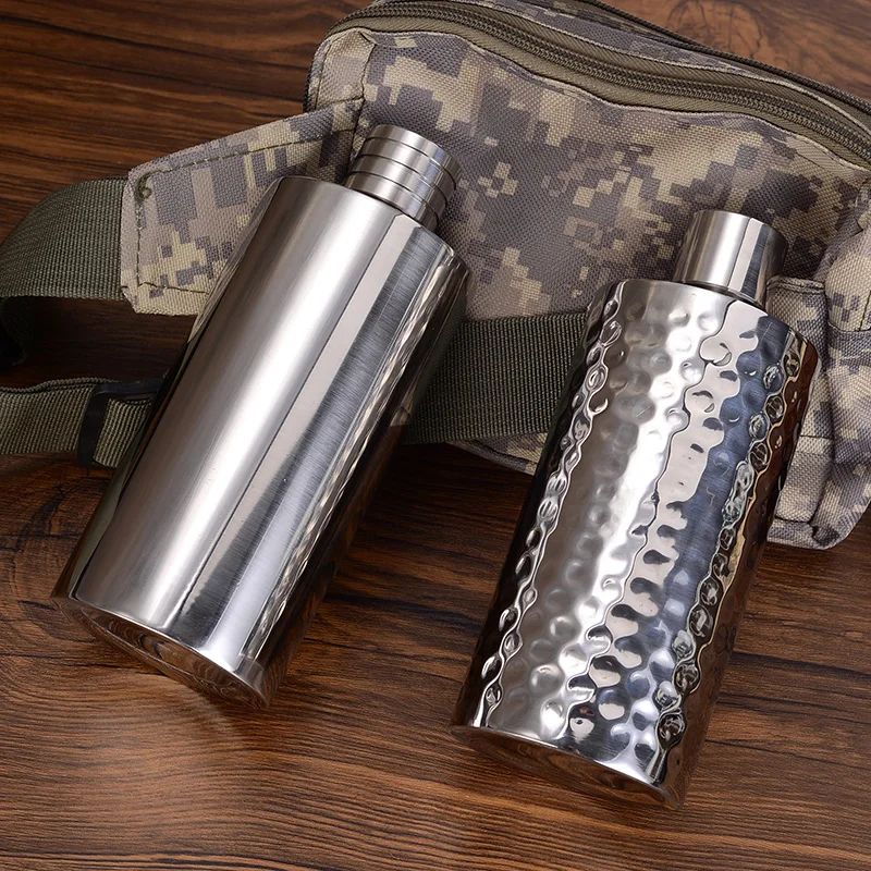 Hip Flask 18 Oz 304 Stainless Steel Hip Flask Set Whiskey Alcohol Liquor Flask Wine With Funnel|Hip Flasks| - AliExpress
