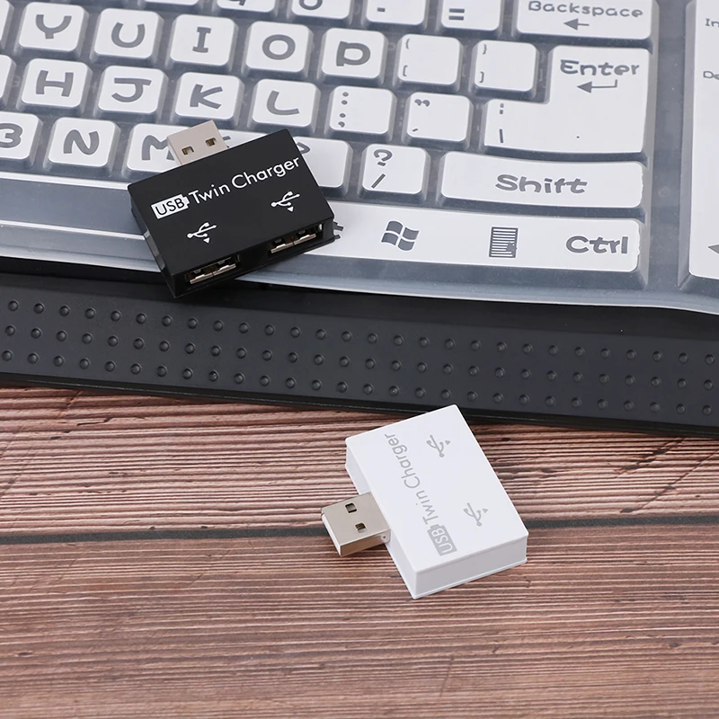 Двойной Разветвитель Usb 2 0 для порта Usb|Сетевые концентраторы| |