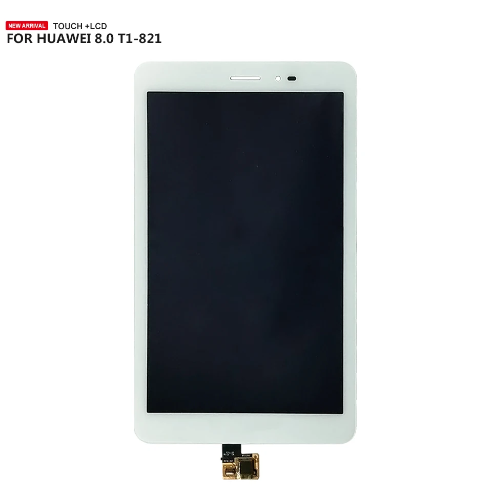 Для huawei MediaPad T1-823L T1-821W T1-821L T1-821 ЖК-дисплей Дисплей Сенсорный экран планшета Панель Стекло сборки Запчасти