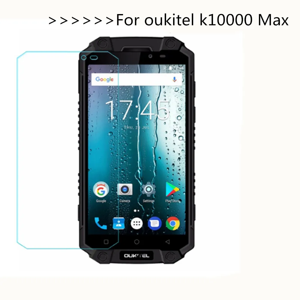 2.5D Закаленное стекло для Oukitel K10000 Max 9H Высококачественная Взрывозащищенная