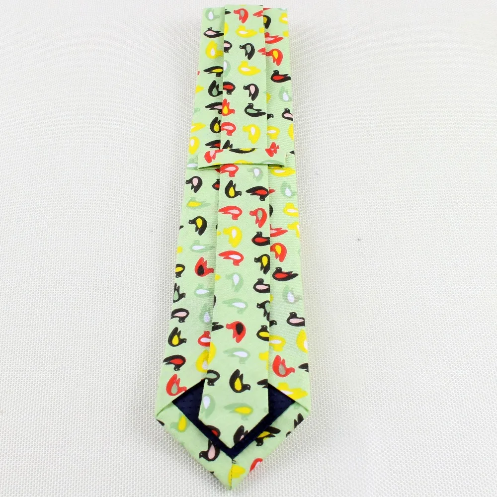 New Fashion Mens Ties 100% Cotton Tie Printing Classic Necktie For Man Business Casual Desinger Men Neckties