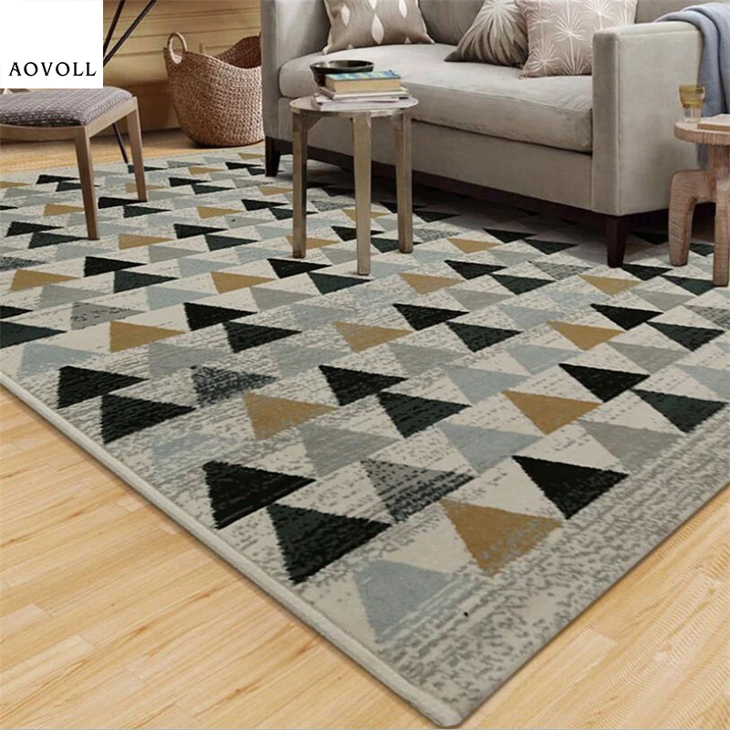 Aovoll Nordic мягкий большой ковры для Гостиная детская спальня ковры для чистки ковров, для дома пол дверной коврик нежный толще коврик коврики