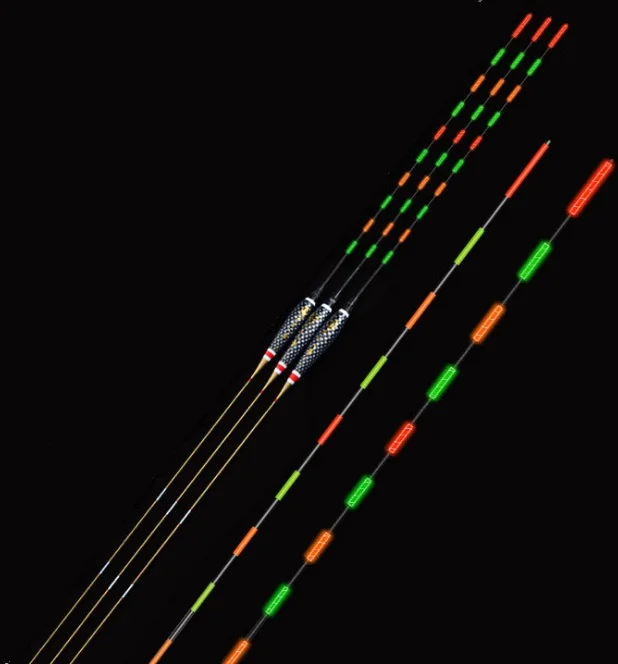 

Color changed LED night fishing float use 425 batery also can be used in day time when you inverse the battery
