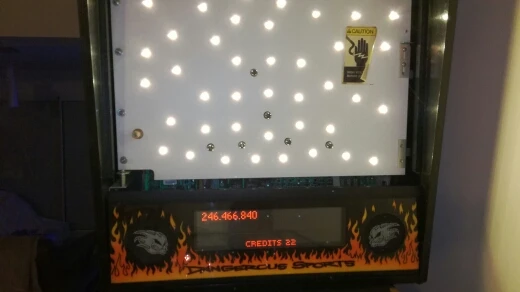 1 5050 SMD test in the pinball machine3
