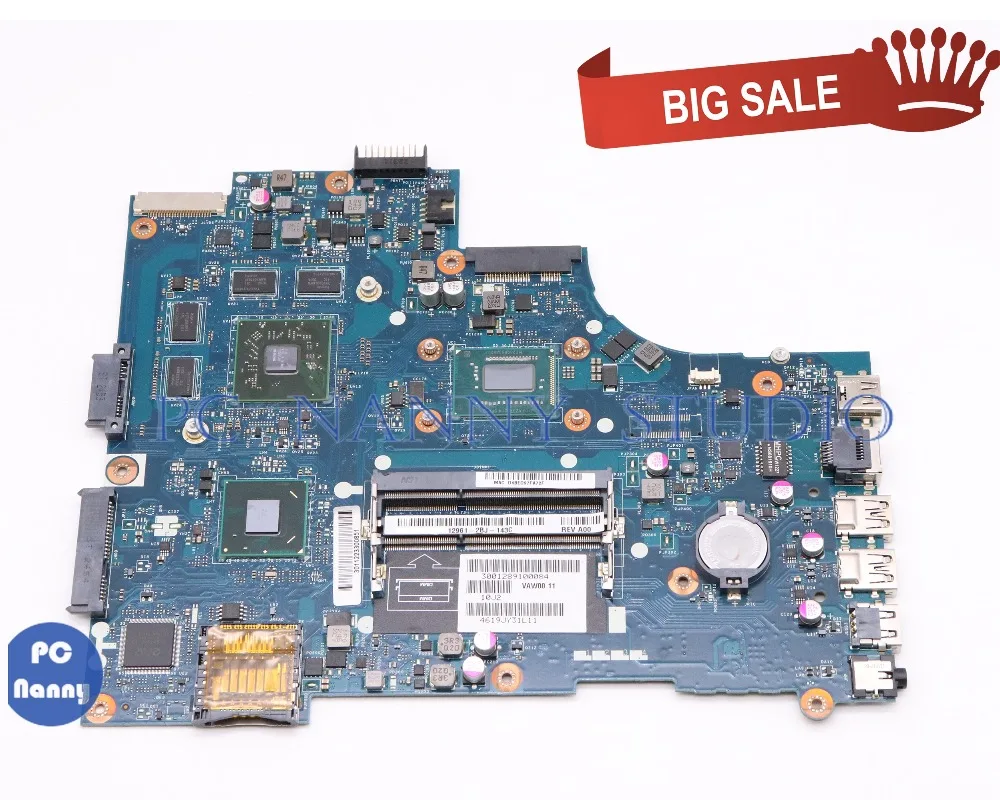 PCNANNY 0K9PG1 K9PG1 VAW01 LA-9101P для Dell Inspiron 3521 5521 материнская плата ноутбука SR0XF I3-3227U HD 8730M