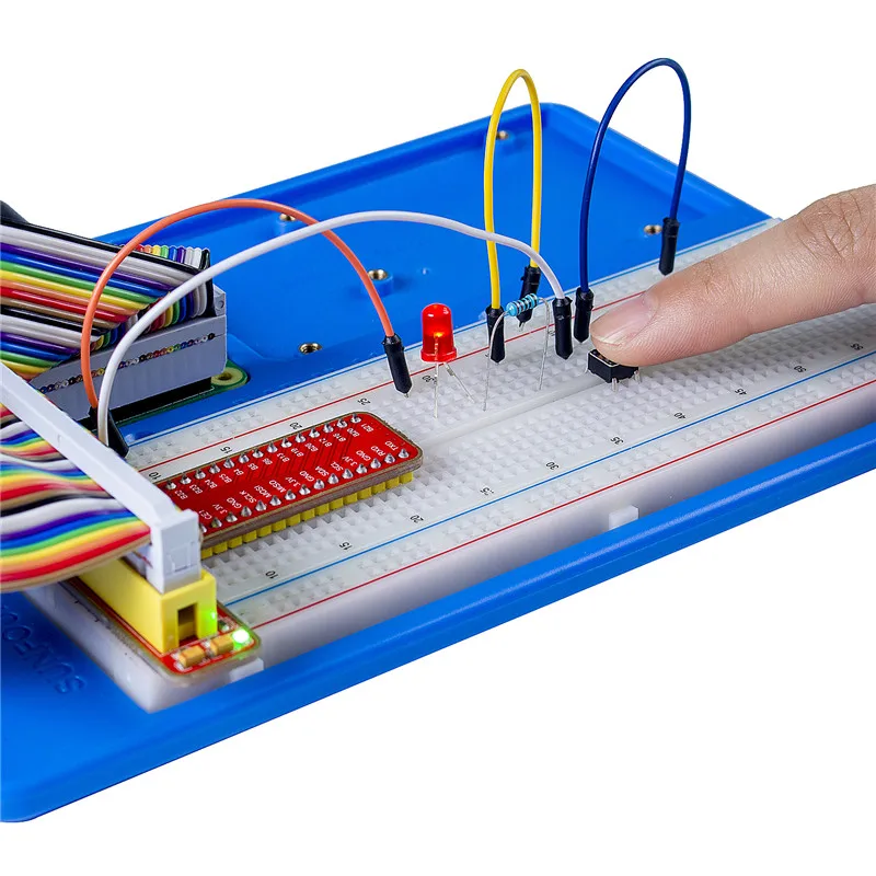 SunFounder Super Starter Learning Kit V3.0 for Raspberry Pi 3, 2 Model B & 1 Model B+ Including 123-Page Instructions Book