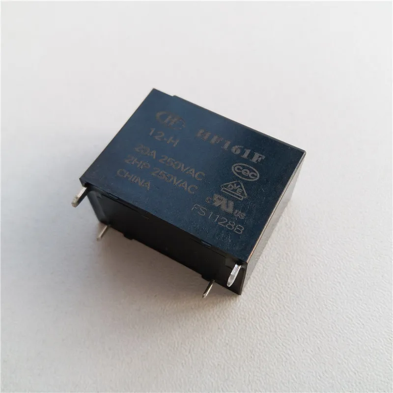 5 шт. HF реле HF161F 12 H 012 250В 20A 4 pin Реле 1NO 12VDC реле|Реле| |