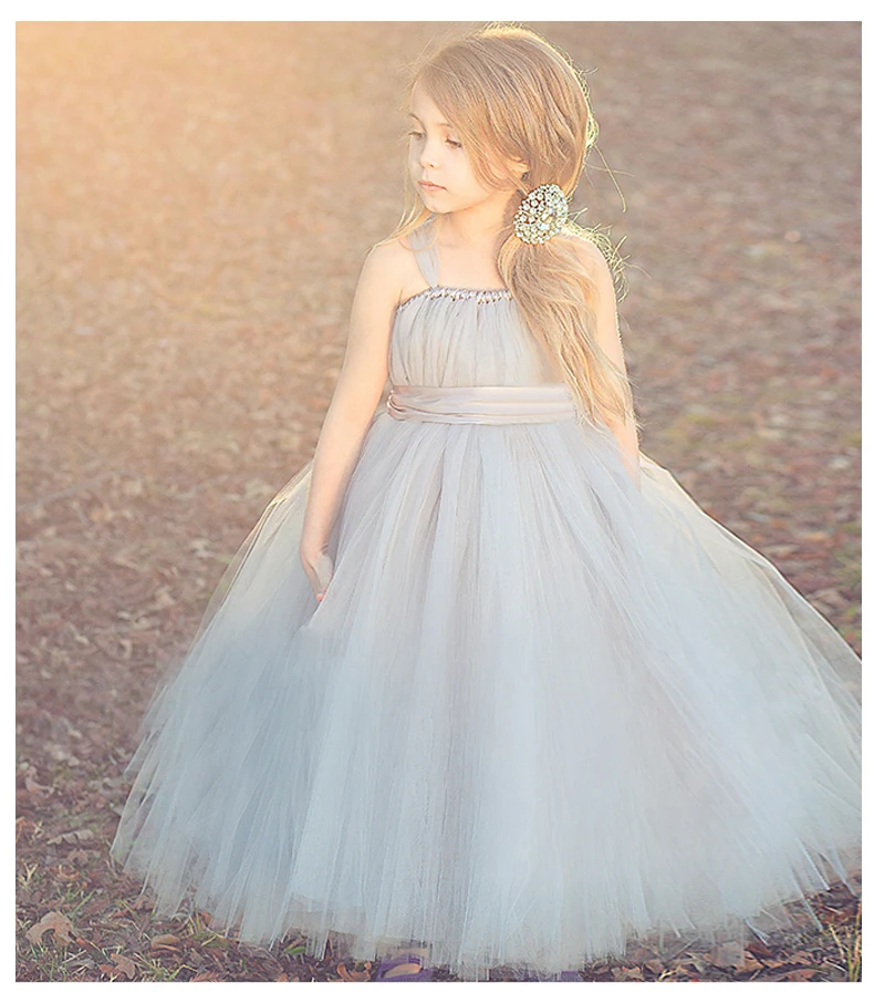 Sweetheart Strapless Tulle Flower Girl Dress