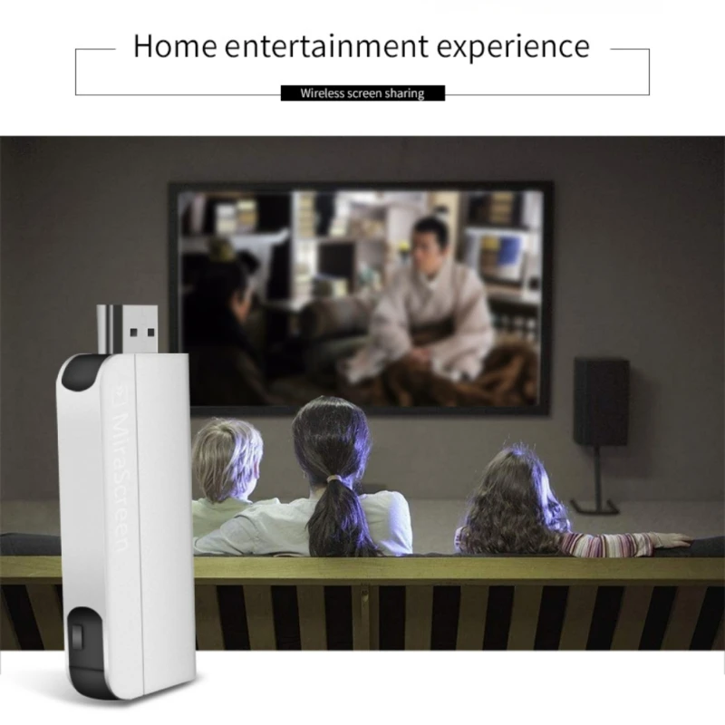 1080P HD 2.4G Wifi TV Stick Wireless HDMI Dongle Miracast Airplay DLNA Screen Mirroring Display Receiver