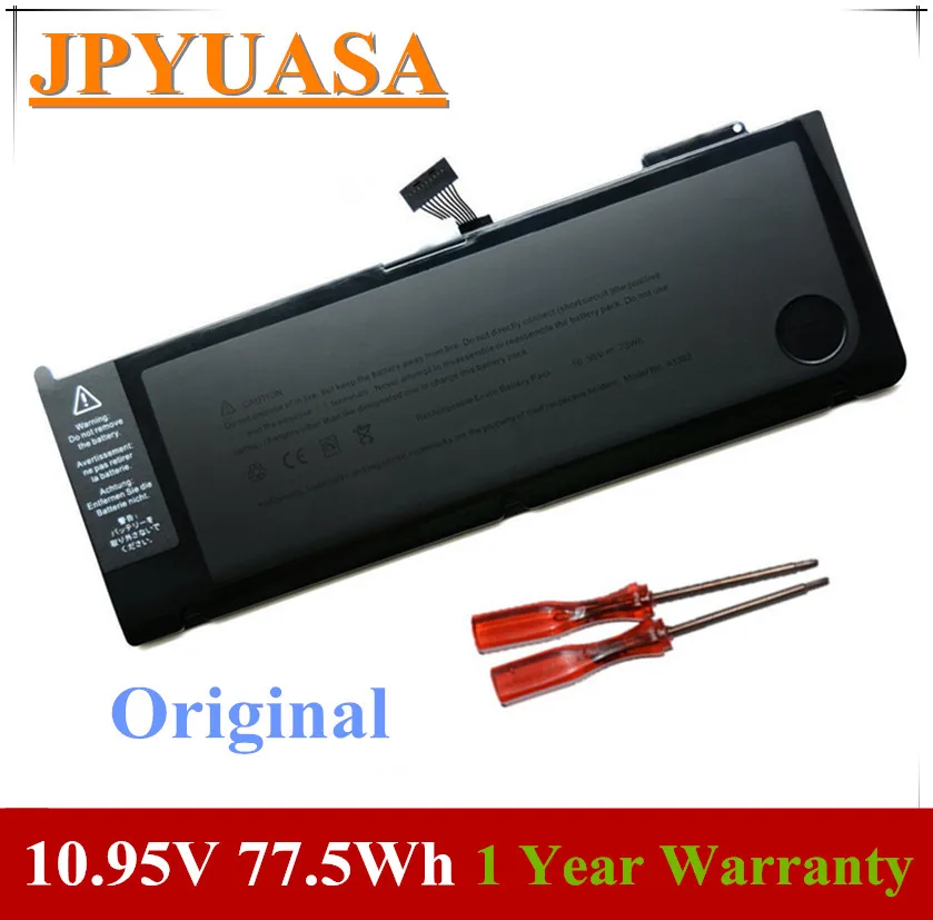 Аккумулятор для ноутбука 7XINbox 10 95 V 77.5Wh A1382 A1286 Apple MacBook Pro Unibody 15 &quotMC723LL/A MC721LL 020 7134 01 661
