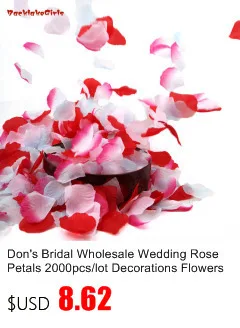 1000 шт шелковые лепестки роз для свадебного украшения для праздничного стола