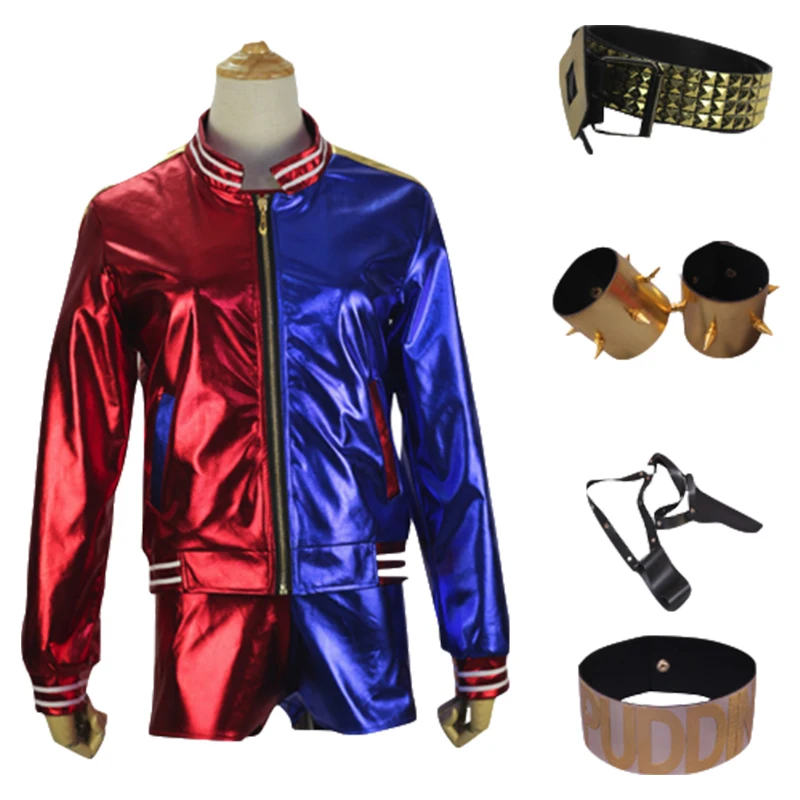 

Hot suicide squad cos Harley Quinn suicide squad clown female adult children cosplay costumes