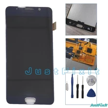 Тест хорошо работает для samsung Galaxy Note 5 N920 N920F ЖК-дисплей с кодирующий преобразователь сенсорного экрана в сборе запасные части