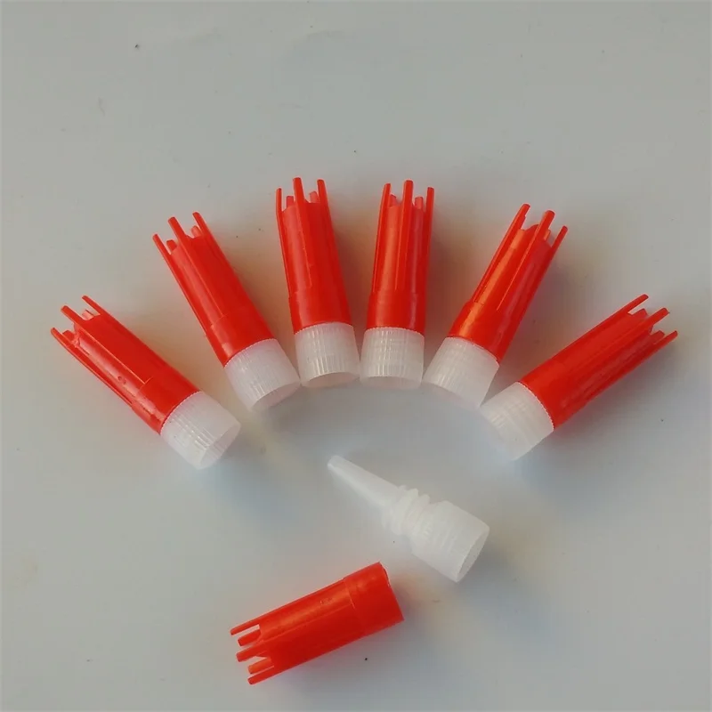Бесплатная доставка 100 шт маленькая насадка пластиковая головка для 3 мл