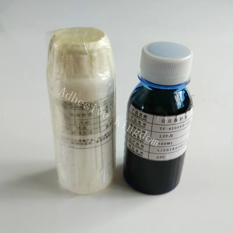 

Free shipping Hitachi Blue Glue ACF removing glue G-450 PCB Side Panel LCD Screen Repair Kit