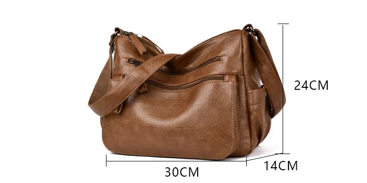 Модная однотонная женская сумка из мягкой кожи, женская сумка с верхней ручкой, сумка через плечо, большие сумки, сумки для женщин, дизайнерские сумки C769