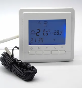 

EU Programmable underfloor heating thermostat with Dual Sensor
